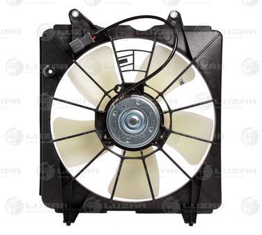 Luzar LFK 2304 Э/вентилятор охл. с кожухом для а/м Honda Civic 4D (06-) - 2