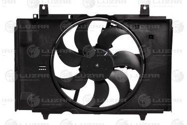 Luzar LFK 14KA Э/вентилятор охл. с кожухом для а/м Nissan Juke (10-) 1.6i - 1