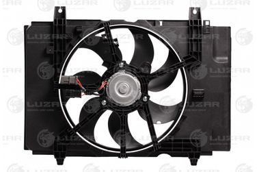 Luzar LFK 14KA Э/вентилятор охл. с кожухом для а/м Nissan Juke (10-) 1.6i - 2