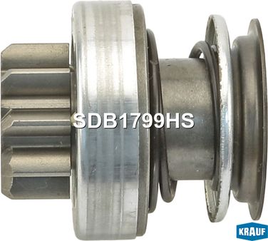 Krauf SDB1799HS Бендикс стартера - 1