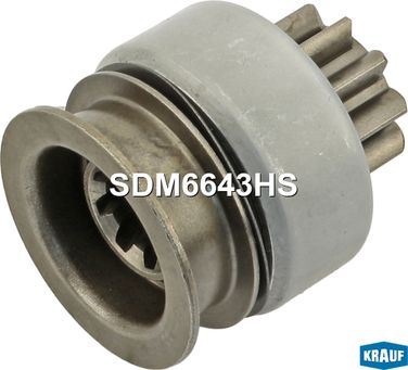 Krauf SDM6643HS Бендикс стартера - 6