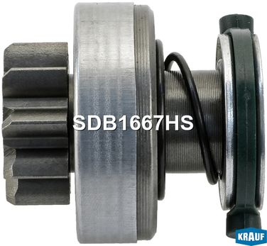 Krauf SDB1667HS Бендикс стартера - 1