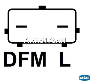 Krauf ARN5176AN Регулятор генератора - 3