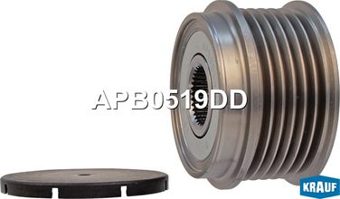 Krauf APB0519DD Шкив обгонный генератора - 1