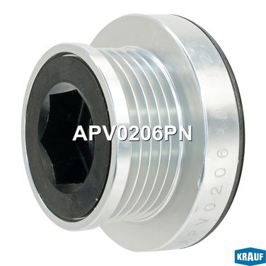 Krauf APV0206PN Шкив генератора металлический - 1
