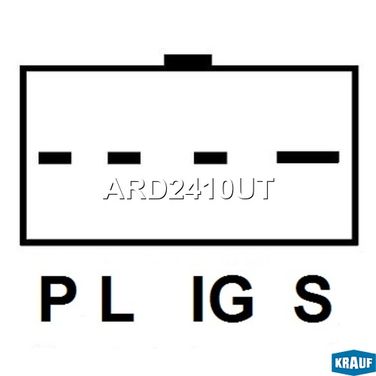 Krauf ARD2410UT Регулятор генератора - 3