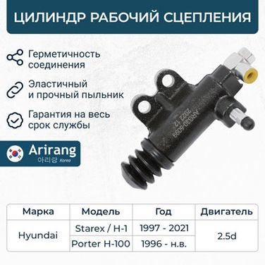 Arirang ARG30-5099 Цилиндр рабочий сцепления - 1
