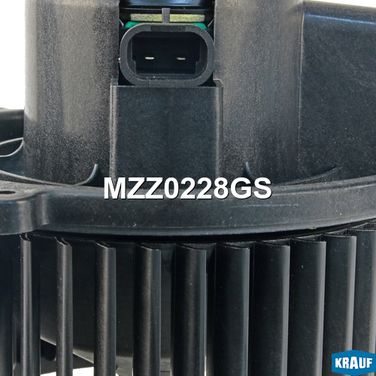 Krauf MZZ0228GS Мотор печки c крыльчаткой - 7