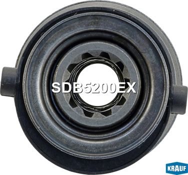 Krauf SDB5200EX Бендикс стартера - 4