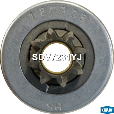 Krauf SDV7231YJ Бендикс стартера - 2