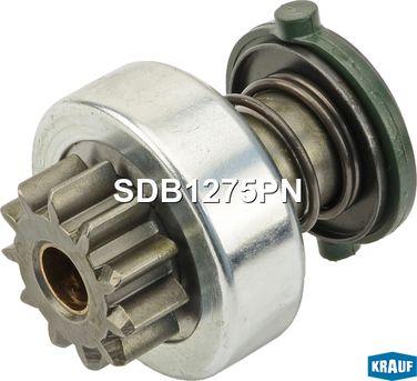 Krauf SDB1275PN Бендикс стартера - 5
