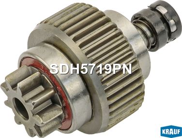 Krauf SDH5719PN Бендикс стартера - 5