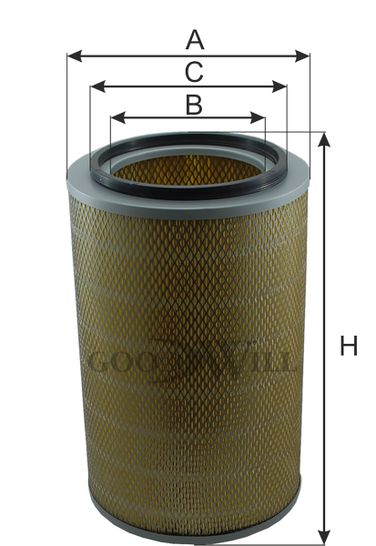 GoodWill AG 1077 Фильтр воздушный HCV - 2
