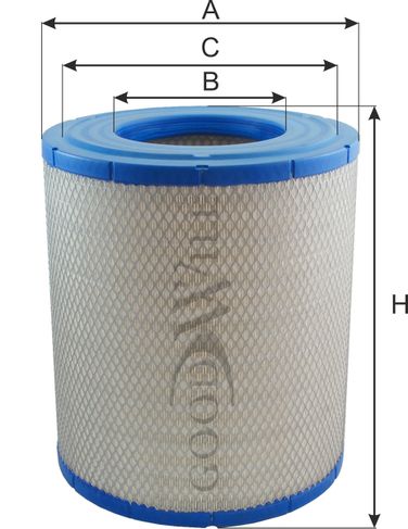 GoodWill AG 1087 Фильтр воздушный HCV - 2