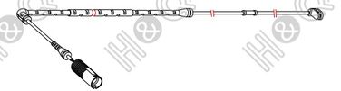 H&Q 5015R112 Датчик износа колодок - 1