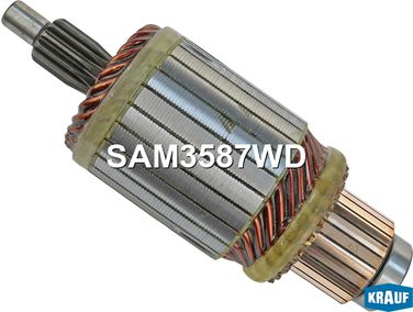 Krauf SAM3587WD Ротор стартера - 1