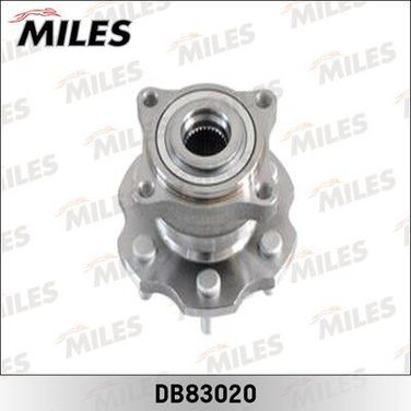 Miles DB83020 Ступица с подшипником задняя, nissan pathfinder/navara 05-. - 1