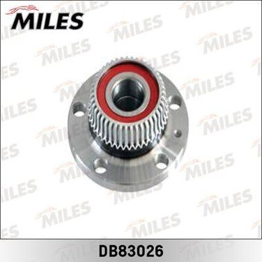 Miles DB83026 Ступица с подшипником задняя +abs, audi A3 i/skoda/vw golf iv/polo v 96-. - 1