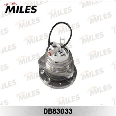 Miles DB83033 Ступица с подшипником передняя (4 отверстия), opel astra h 04-. - 1