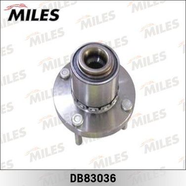 Miles DB83036 Ступица с подшипником передняя +abs, mitsubishi colt vi/smart forfour 04-. - 1