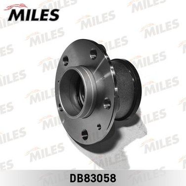 Miles DB83058 Ступица с подшипником задняя +abs, citroen jumper/fiat ducato/peugeot boxer 06- ,1.8-2.0t. - 1