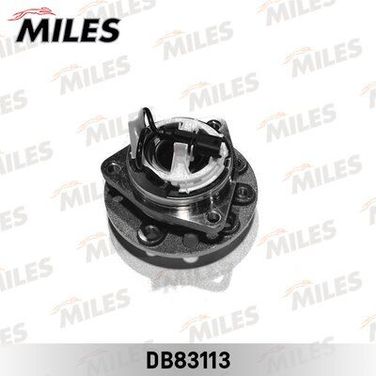 Miles DB83113 Ступица с подшипником передняя (5 отверстий)+ABS, opel vectra c 03-. - 1