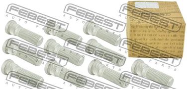 Febest 0284-005-PCS10 Шпилька колёсная (10 шт. в упаковке) | прав/лев | - 1