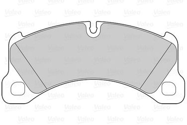Valeo 302296 Колодки тормозные Перед | перед | - 1