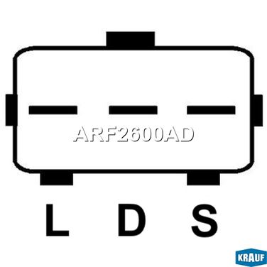 Krauf ARF2600AD Регулятор генератора - 3