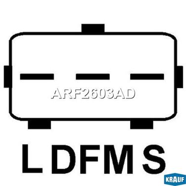 Krauf ARF2603AD Регулятор генератора - 3