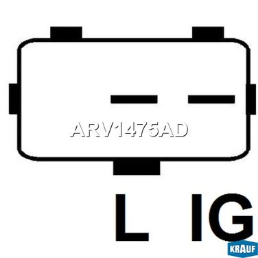 Krauf ARV1475AD Регулятор генератора - 3