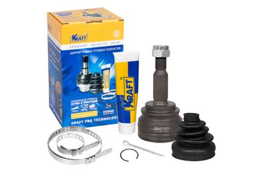 KRAFT KT 059100 Шрус наружный для а/м Mitsubishi Lancer 2.0 (08-), Outlander 2.0-2.4 (06-) cvt/at/mt - 2