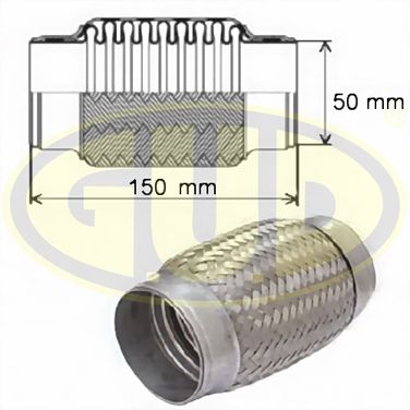 GUD GFP350150 Гофра глушителя - 1