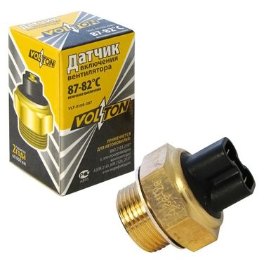 Volton VLT-108-087 Датчик ТМ 108-02 82/87 с включения вентилятора ваз-2101-07, 2121-13 volton - 1