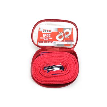 RedMark RMLTKK58 Трос буксировочный лента (5 м 8 т.) крюк/крюк RedMark - 1