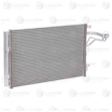 Luzar LRAC 0819 Радиатор кондиц. с ресивером для а/м Kia Soul II (14-) 1.6i/2.0i - 1