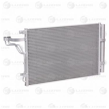 Luzar LRAC 0819 Радиатор кондиц. с ресивером для а/м Kia Soul II (14-) 1.6i/2.0i - 2