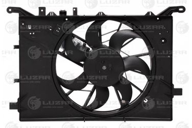 Luzar LFK 1056 Э/вентилятор охл. с кожухом для а/м Volvo S60 (00-)/s80 (98-) - 1