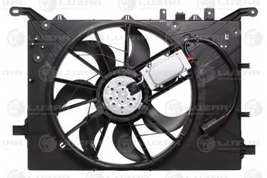 Luzar LFK 1056 Э/вентилятор охл. с кожухом для а/м Volvo S60 (00-)/s80 (98-) - 2