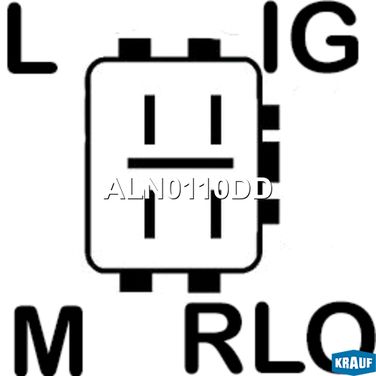 Krauf ALN0110DD Генератор - 3