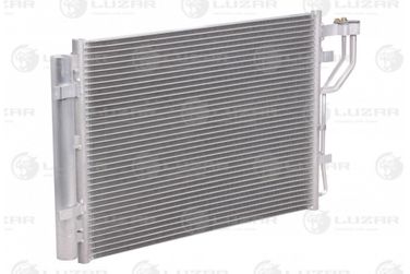 Luzar LRAC 0818 Радиатор кондиц. с ресивером для а/м Kia Venga (10-) 1.4i/1.6i - 1