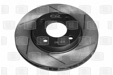 Trialli CRB 1019 Диск тормозной CR sport | перед лев | - 1