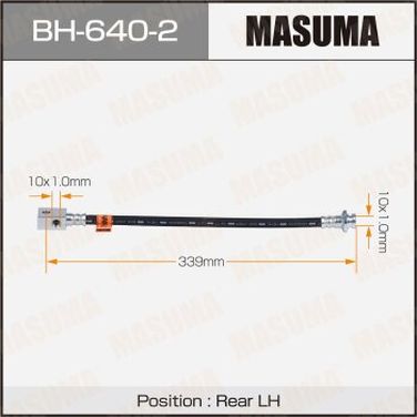 Masuma BH-640-2 Шланг тормозной masuma N- /rear/ fx37, fx50 / S51 LH | зад | - 1