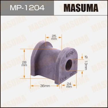 Masuma MP-1204 Втулка стабилизатора masuma /rear/ cr-v / rd1, RD2 | зад | - 1