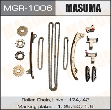 Masuma MGR-1006 Комплект для замены цепи ГРМ masuma, 1gr-fe - 1