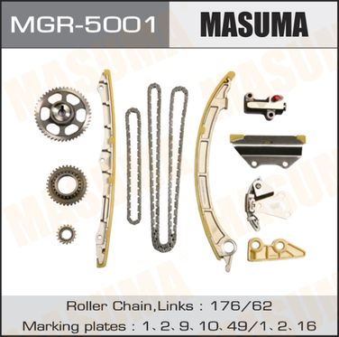 Masuma MGR5001 Ремкомплект цепи ГРМ - 1