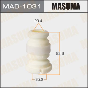 Masuma MAD-1031 Отбойник амортизаторов masuma, 25.2x29.4x92.6, vitz, ractis / ksp90, scp100 - 1