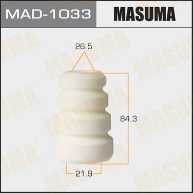 Masuma MAD-1033 Отбойник амортизаторов masuma, 21.9x26.5x84.3, highlander, kluger / acu25l, mcu20w - 1