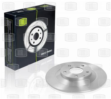 Trialli DF 250110 Диск тормозной | зад | - 1