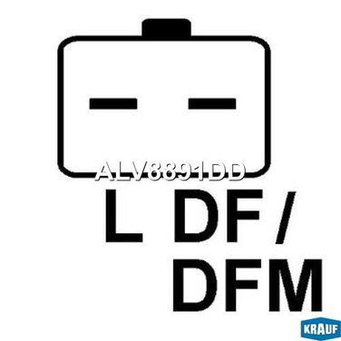 Krauf ALV8891DD Генератор - 3